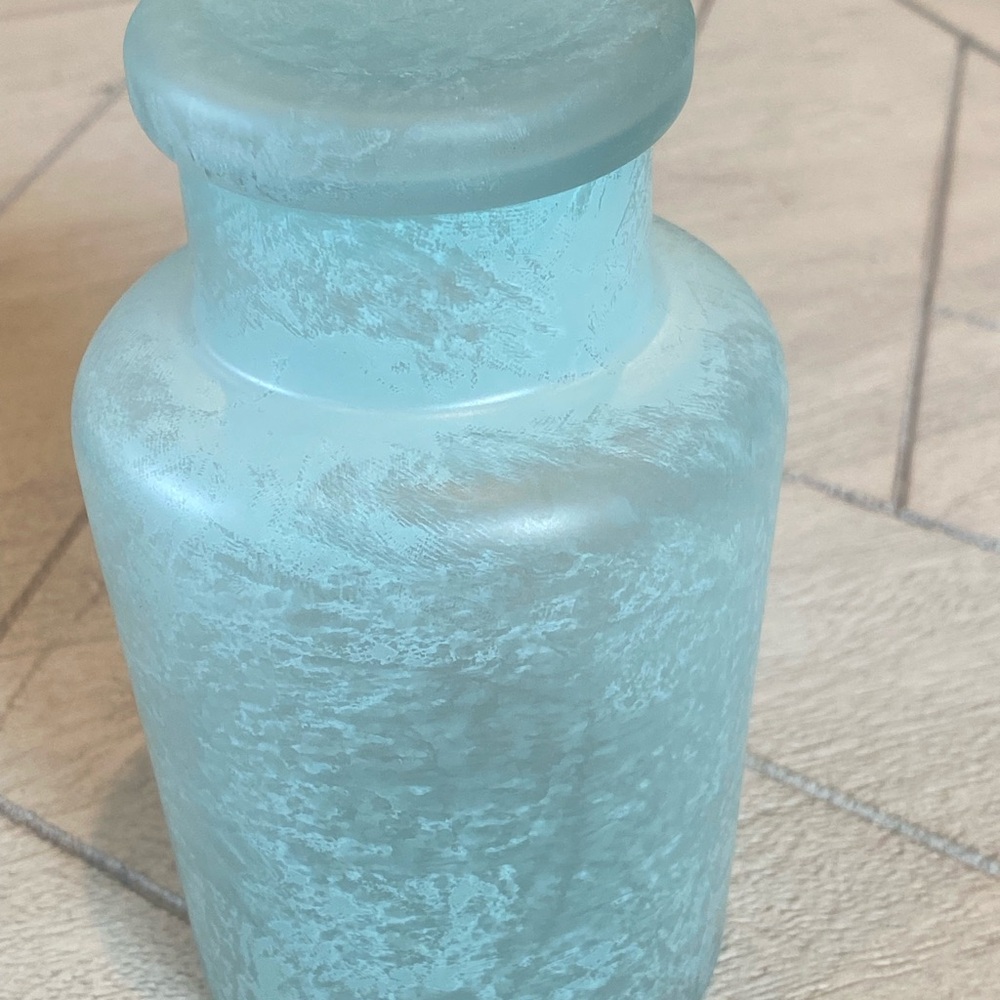 Pottery Barn Lidded Jar